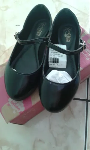 Sapato Infantil Estilo Princesa n° 31