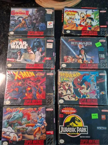Fitas de Nintendo lacradas