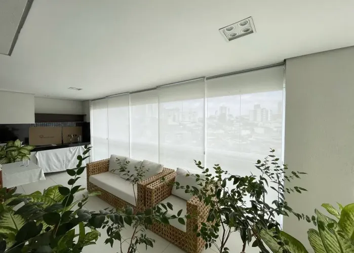 Rolô Tela Solar 3% cor Off-White
