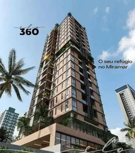 APARTAMENTO TODO MOBILIADO EM MIRAMAR - EXCELENTE LOCALIZAÇAO