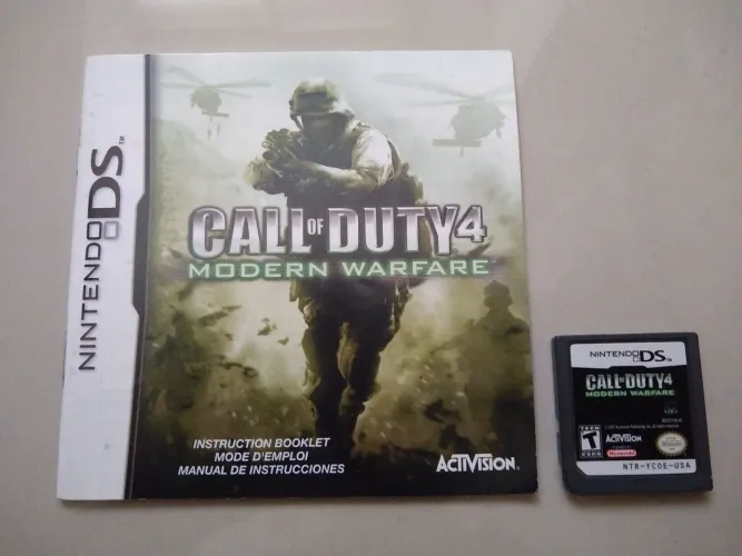 Nintendo Ds - Call of Duty 4 Modern Warfare 