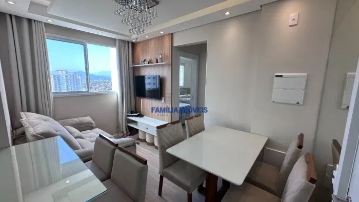 Apartamento à venda 2 quartos lazer garagem Areia Branca Santos/SP