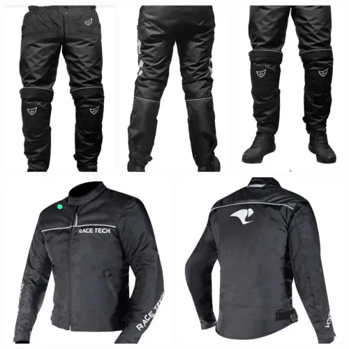 Kit Roupa motoqueiro com Proteção
