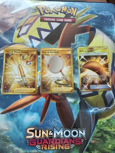 Cartas Pokémon douradas original 