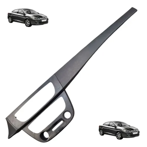 Moldura Central Multimídia Painel Fluence 2.0 16v 11a15 Preto