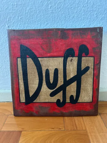 Placa Duff Madeira de demolição