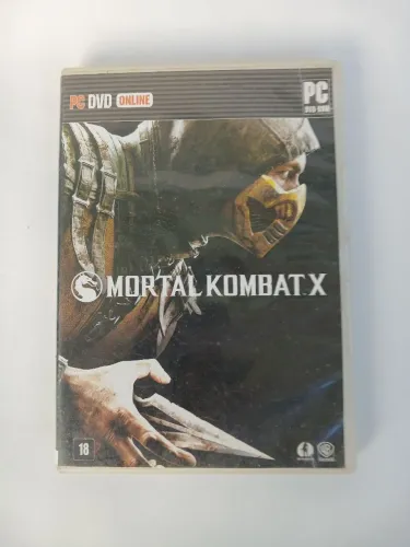 Jogo para PC Mortal Combat X, sem manual