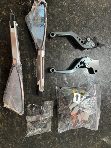 Kit Alarme Para Moto Pro350 Pósitron - Retrovisor - Manete