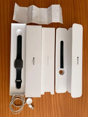 Apple Watch (gps) Series 3 Tela De 42mm Cinza-espacial Preto