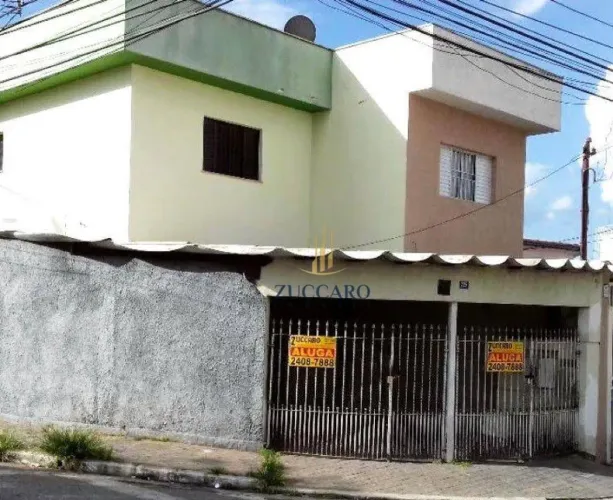 Sobrado com 3 dormitórios para alugar, 150 m² por R$ 4.040,00/mês - Jardim São Jorge - Gua