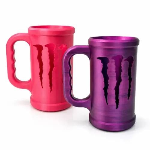 Kit Caneca Temática Monster + Abridor de Lata + Tampa