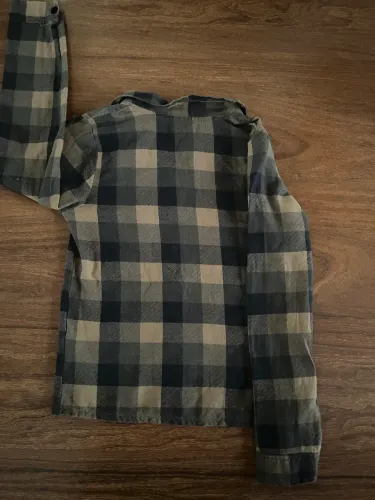 Camisa Xadrez Infantil Bege Marrom 