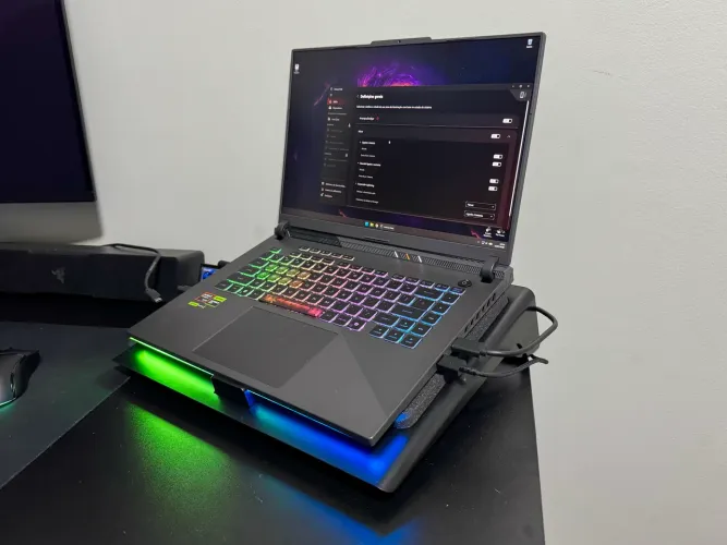 Notebook Gamer Asus Rog Strix Ryzen 9 8940HX / 5070 TI 12GB / 32GB / 1TB SSD / 16" 165Hz