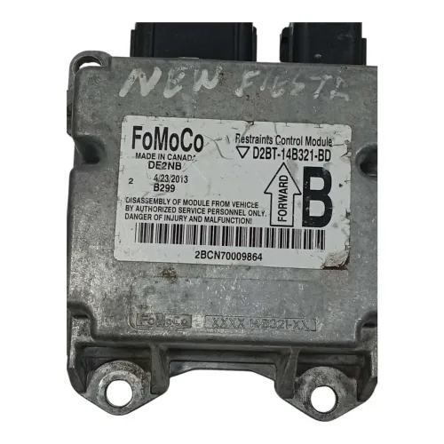Módulo Central Airbag Ford New Fiesta 2014 a 2018