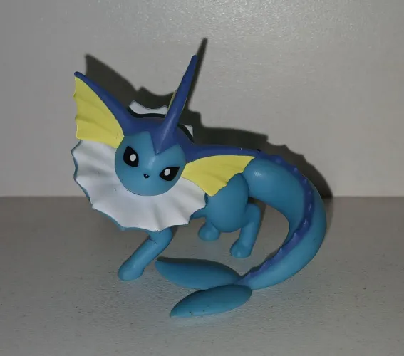 BONECO ACTION FIGURE MINIATURA POKEMON VAPOREON SCALE WORLD ORIGINAL