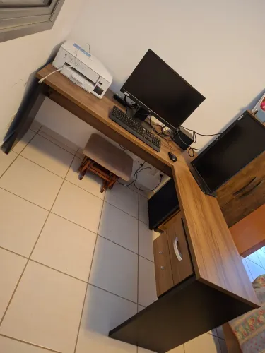 Mesa escritório - Escrivania em L  - 1.50 X 1.50 mt  -  Anápolis-Go 