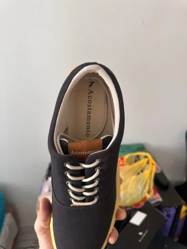 Tênis Casual Acostamento Preto - Masculino Novo