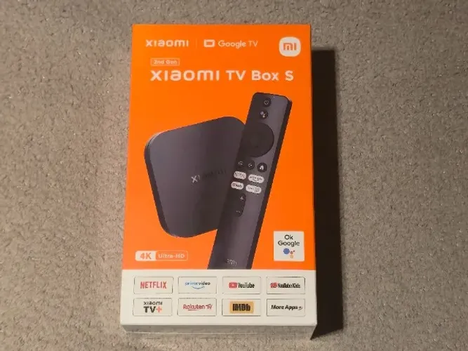 Xiaomi TV Box S 2ª Geração, Lacrado, 4K, Versão Global, com Controle Remoto