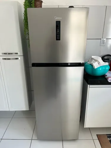 Geladeira Midea Frost Free Inox 347L - Excelente Estado de Conservação!