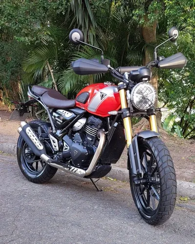TRIUMPH SCRAMBLER 400X UNICO DONO SÓ 1.300 KM 