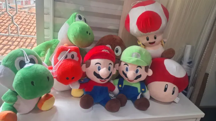 Pelúcias Super Mário 