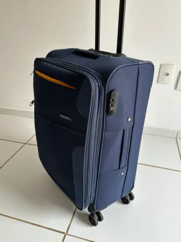 PREÇO PROMOCIONAL Samsonite Bahia Lite - MÉDIA Azul Marinho