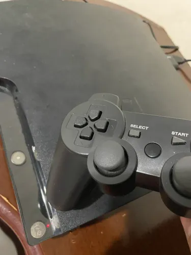 PlayStation 3, ps3 desbloqueado com dois controles e recém revisado