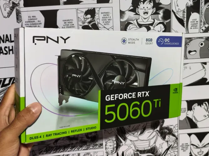 PLACA DE VIDEO RTX 5060 TI 8GB LACRADA. VENDO OU TROCO
