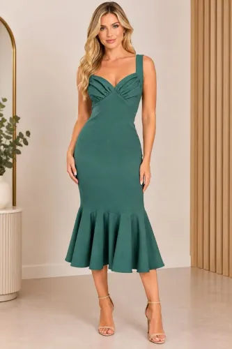 Vestido P verde