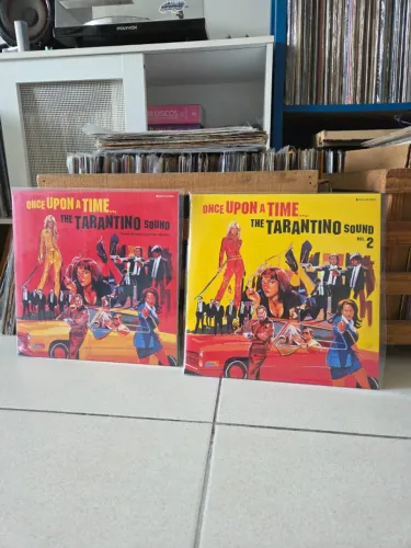 2 vinis - coleção "once upon a time the tarantino sound"