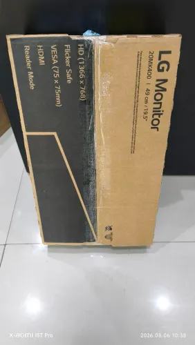 Vende novo Monitor LG 19,5'' Tn Hd 60hz 2ms Hdmi Vga 1366x768 Preto