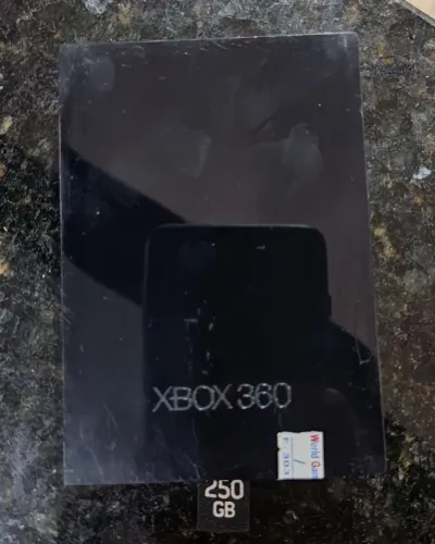HD externo X box 360, armazenamento 250GB