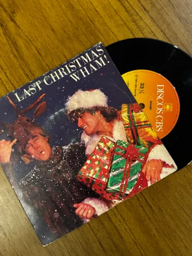 Whan! Single nacional Last Christmas 7 polegadas 