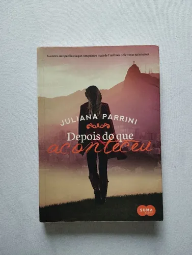 Livro romance: Depois do que aconteceu