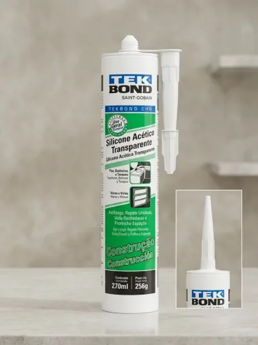 Silicone acético 256g Tekbond