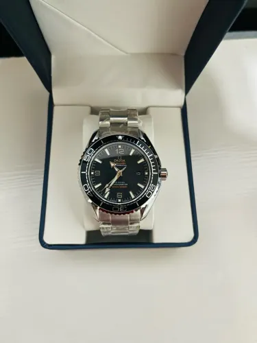 Omega Seamaster planet Ocean visor preto Automático Linha premium AAA +Suiço