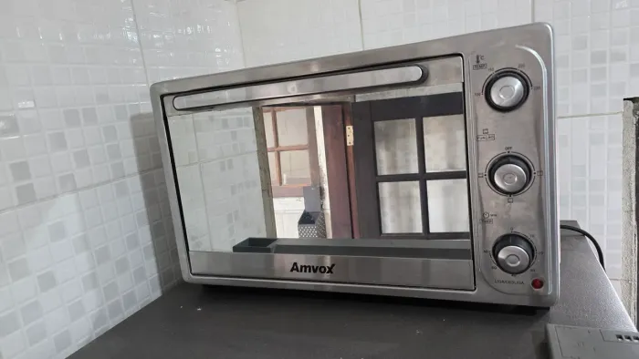 Forno elétrico Anvox 45 litros espelhado