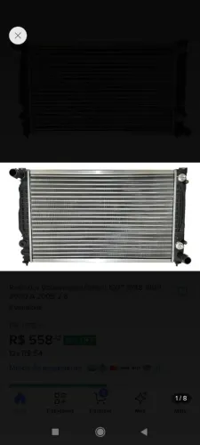 Radiador Passat Audi V6 2.8 24v 1998 em diante 