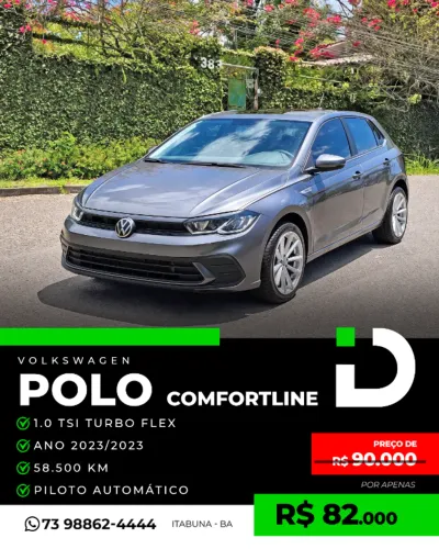 Volkswagen Polo Comfortline TSI 1.0 Flex 12V Aut. 2023