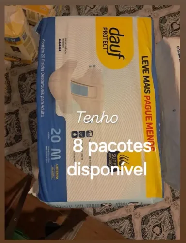 Fralda geriátrica descartável