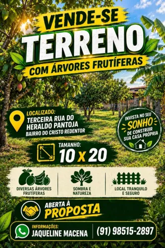TERRENO A VENDA