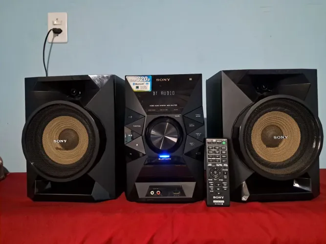 Som Mini System Sony TOP!Bluetooth Nfc,320W Rms Semi Novo!