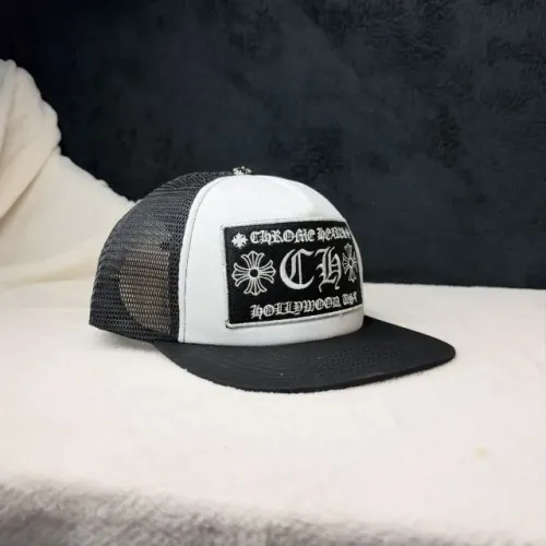 bone chrome hearts trucker