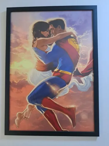 Quadro + Moldura + Vidro Antirreflexo - 63 x 45