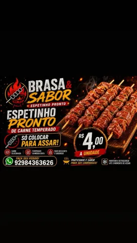Brasa e sabor