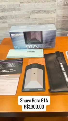 Microfone Shure Beta 91 A