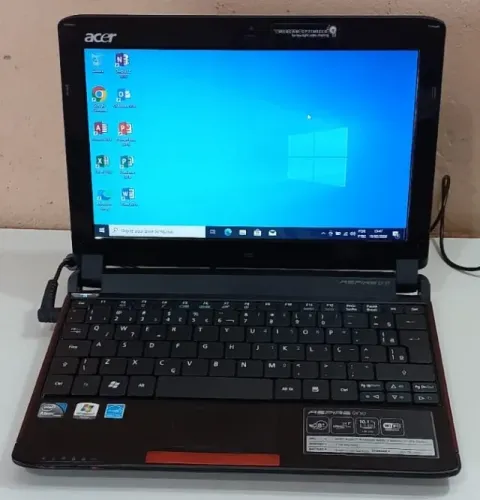 Netebook Asus Aspire One 532h-2Dr - Intel Atom NAV450 - 1.66 Ghz - 2.0 GB RAM - 120GB SSD