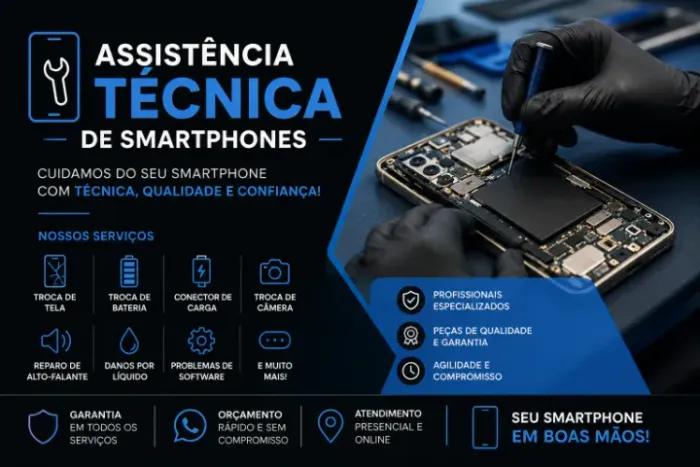ASSISTÊNCIA TÉCNICA ESPECIALIZADA EM SMARTPHONES