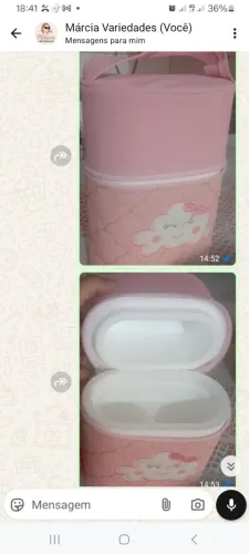 Isopor de mamadeira de mingau
