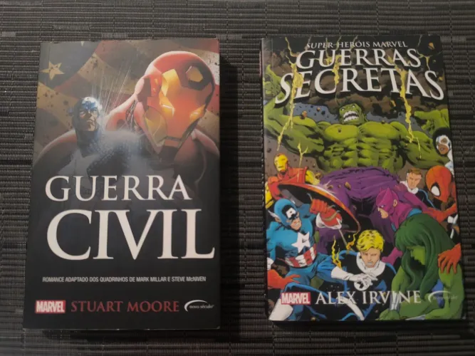 Box Marvel - Guerra civil & Guerras secretas